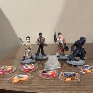 Star Wars Action Figures with Discs Disney Infinity